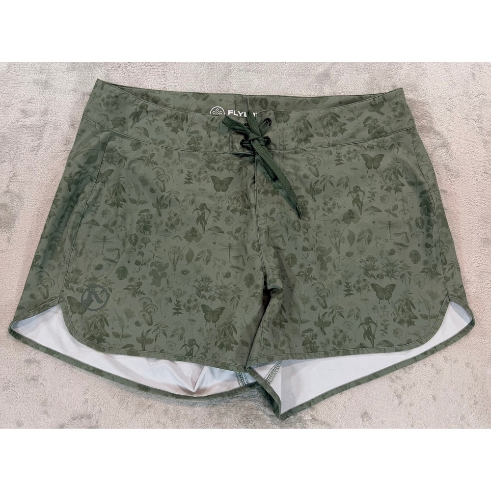 Flylow Womens Marion‎ Board Swim Quick Dry Activewear Trunk Shorts Size 8